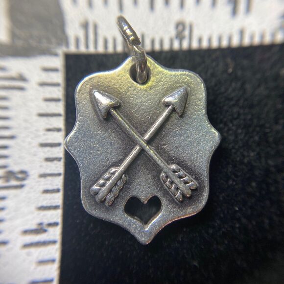 Friends Forever Charm, Sterling Silver, James Avery, Bow and Arrows, #64 - Picture 3 of 7